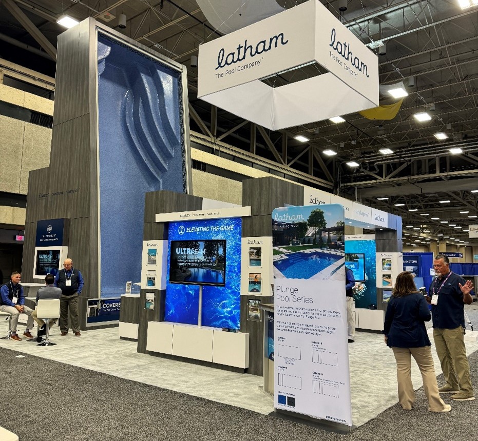 Featured image for “Latham Makes a Splash at the 2024 Pool, Spa & Patio Expo”