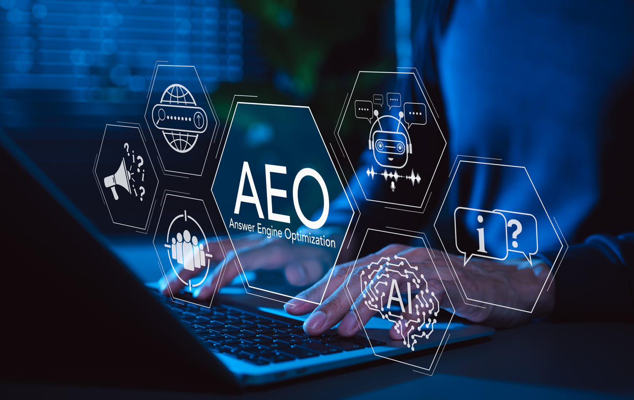 Featured image for “From Clicks to Conversations: Why AEO Matters in PR”